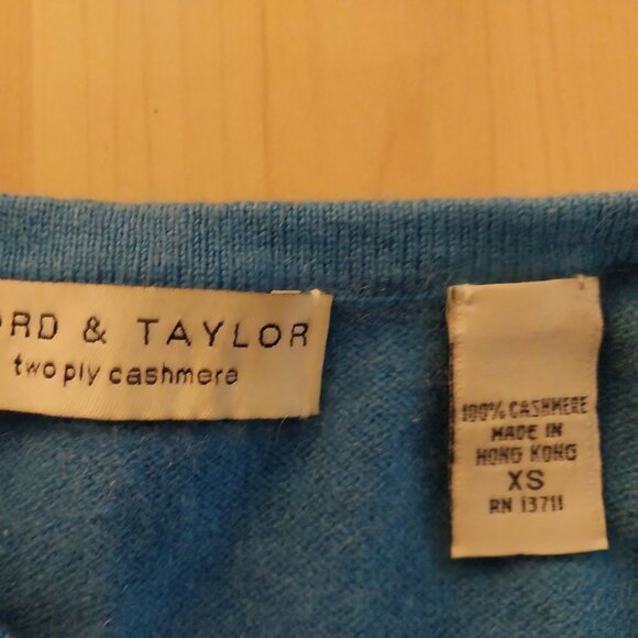 Cashmere BLUE  Petite 100% Blue Soft and Cozy Quality Purrfect XS - Picture 5 of 5